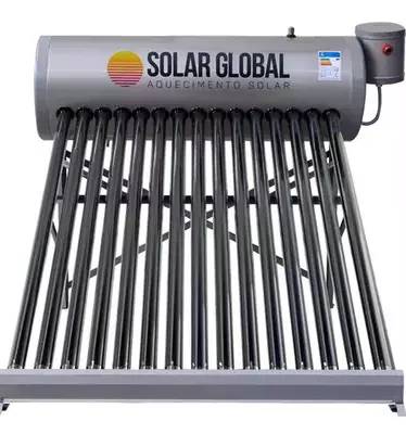 Aquecedor solar 180 litros  15 tubos